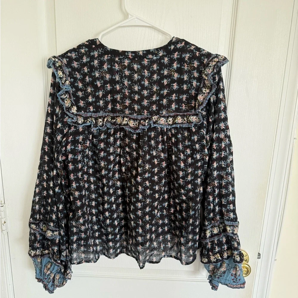 Free People Jenna Bohemian Blouse